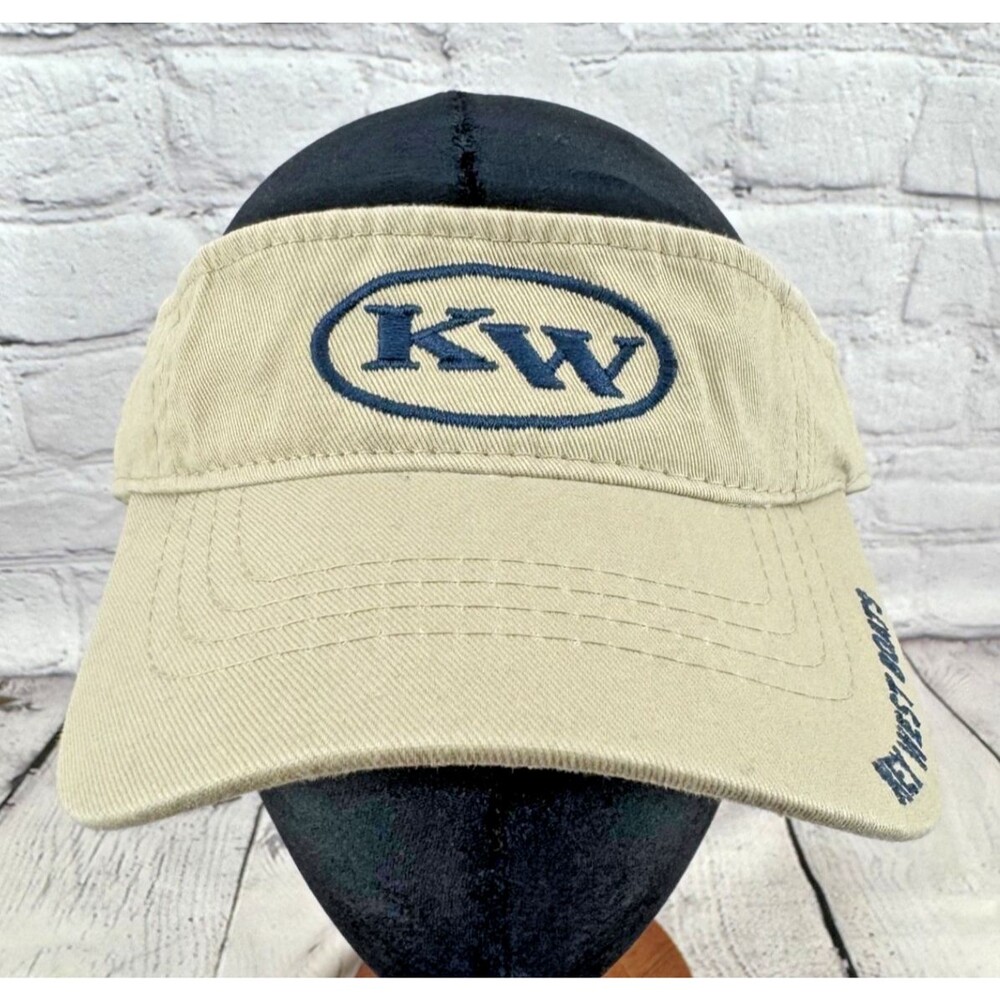 Key West Boats Visor Khaki Embroidered Adjustable Bretmore Fishing Outdoors